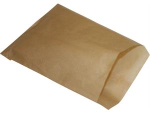 Papirpose 50 gr brun kraft 1 kg 190 x 240 mm  (1000) 